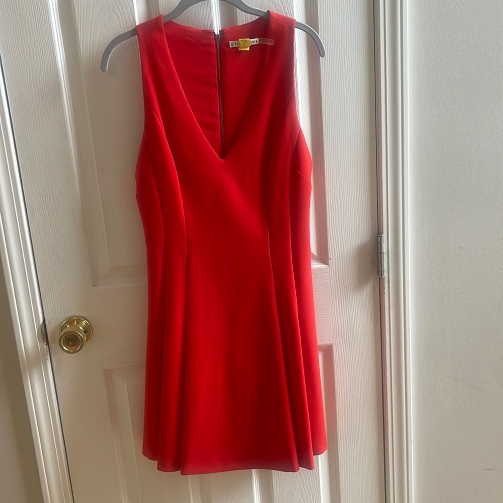 Alice + Olivia Red Dress